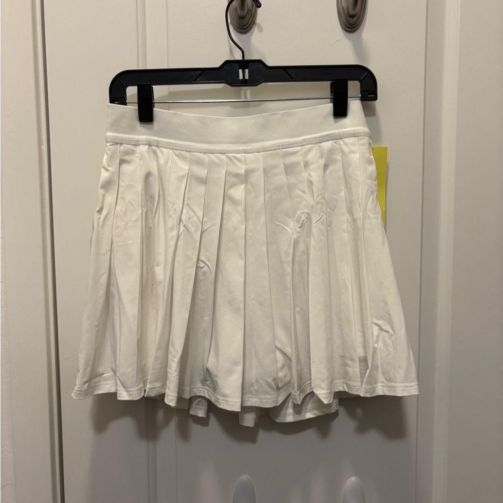 White Pleated Pickleball/Tennis Skirt